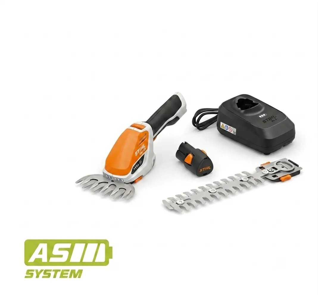 STIHL HSA 26 SET — zestaw z akumulatorem i ładowarką do krzewów i trawy